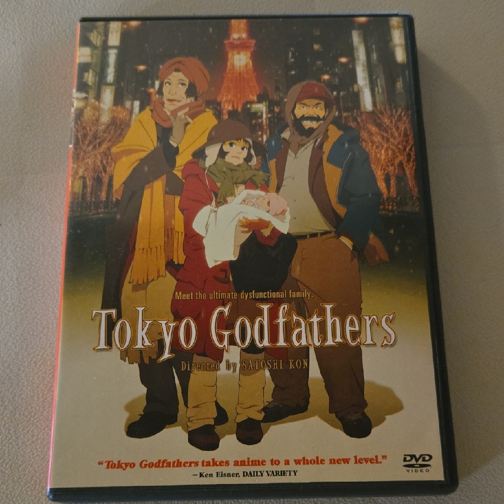Tokyo Godfathers Anime DVD